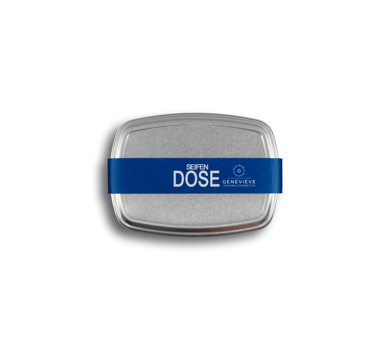 Genevieve-Aludose-Seifendose Seifendose rostfrei