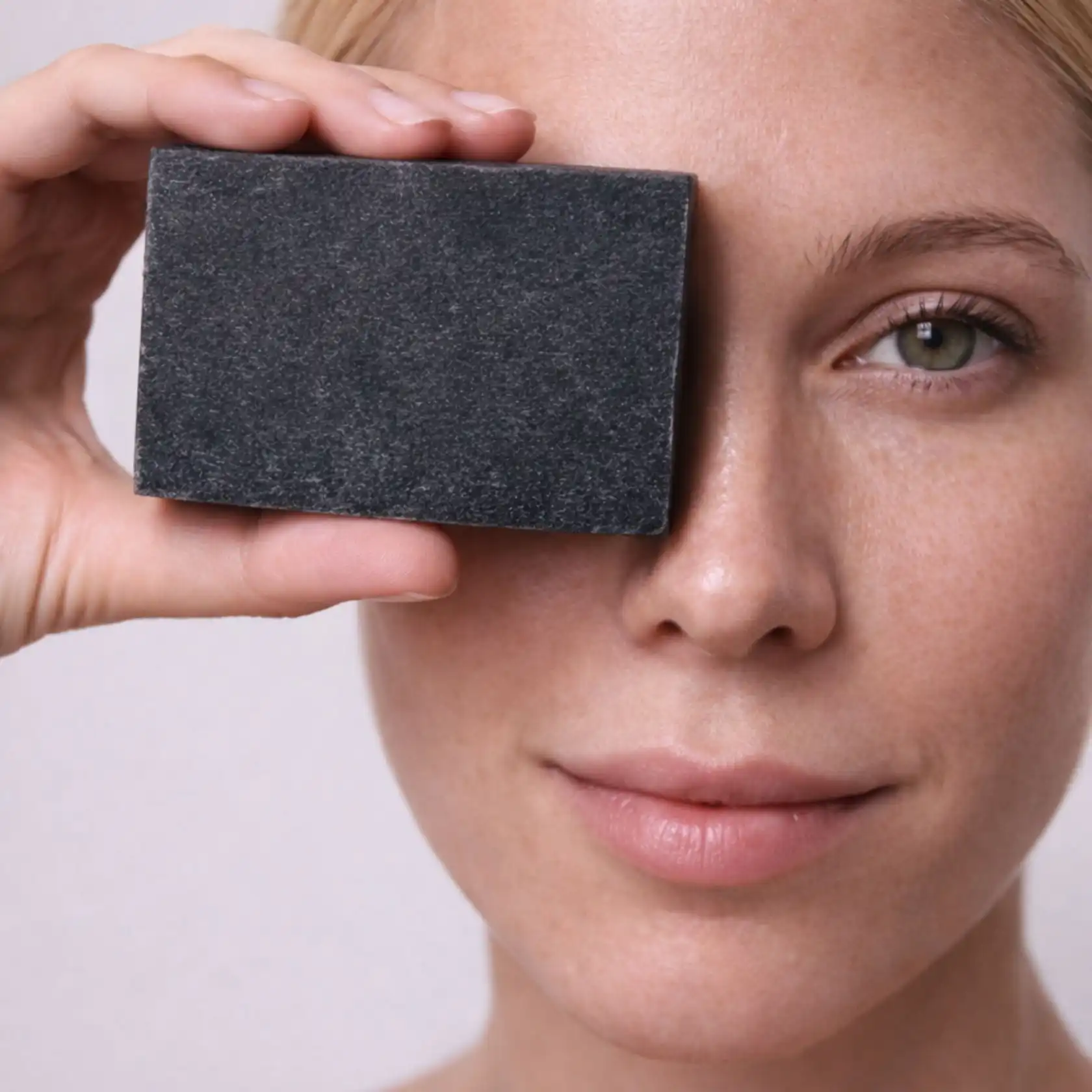 Activated charcoal soap