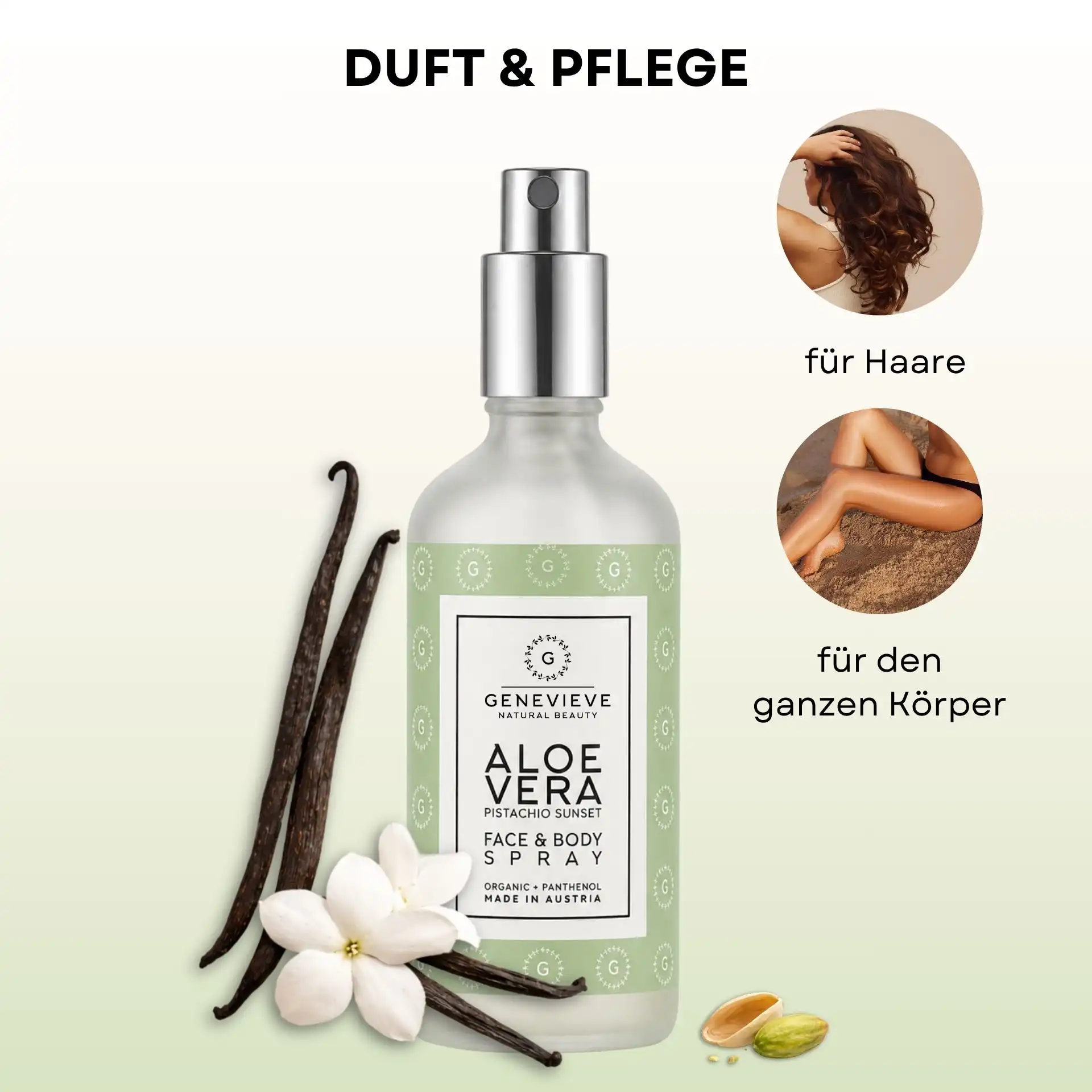 Jus d'aloe vera en spray