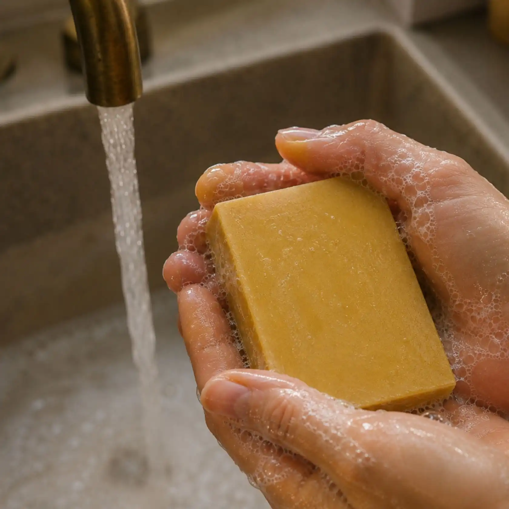 Marigold soap