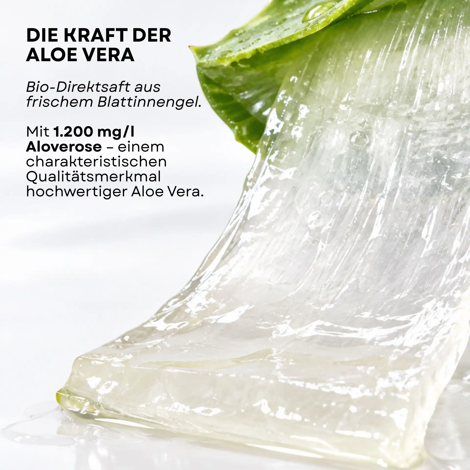 Aloe vera direct juice spray